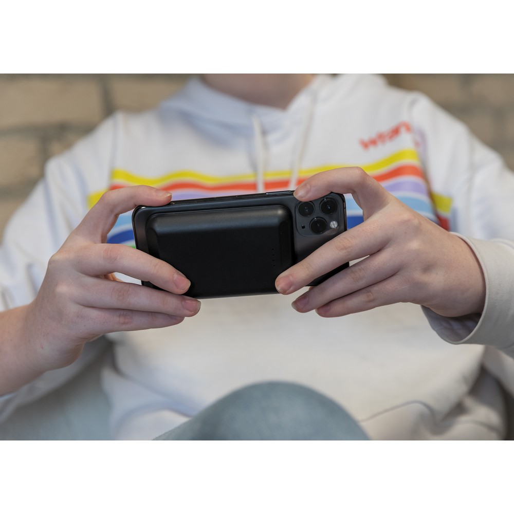 Magnetyczny, bezprzewodowy power bank 5000 mAh, 5W P008325X