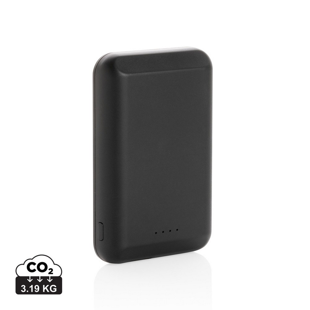 Magnetyczny, bezprzewodowy power bank 5000 mAh, 5W P008325X AX-P322.281