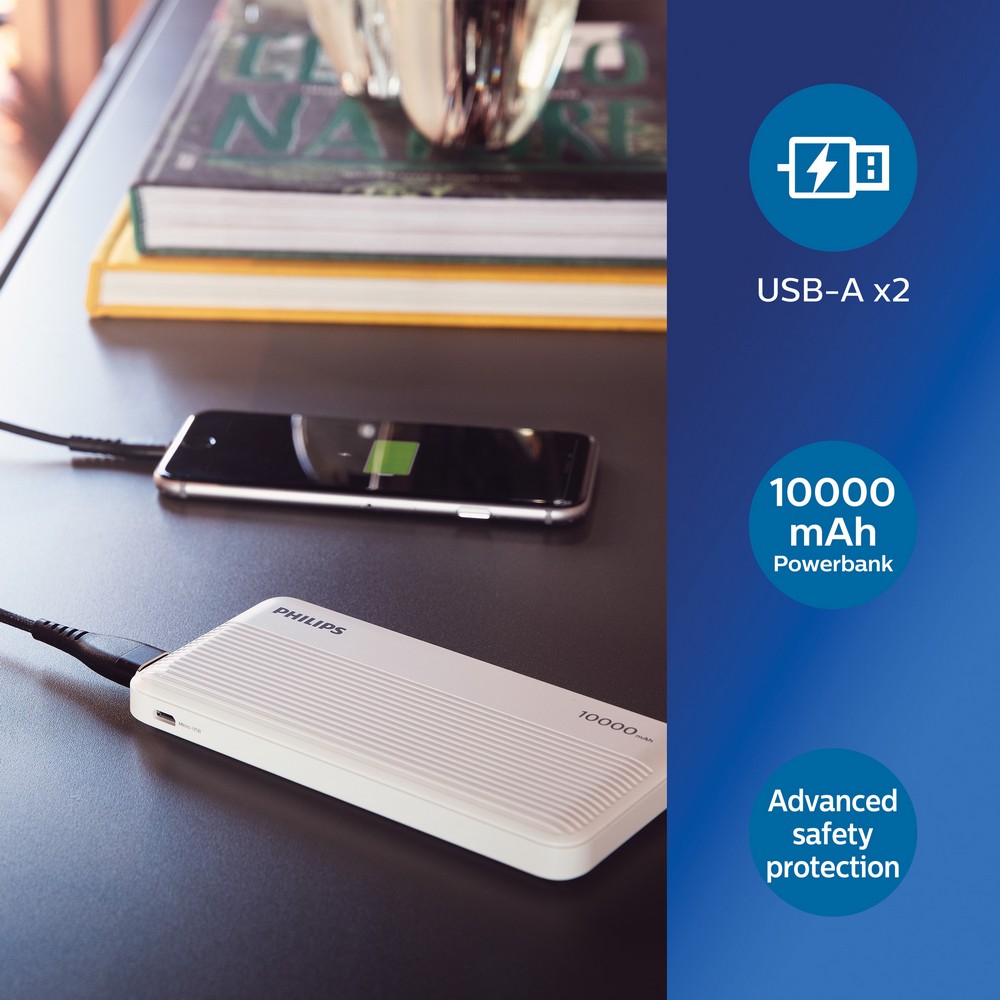 Power bank 10000 mAh Philips P010488X 7 Power bank 10000 mAh Philips P010488X