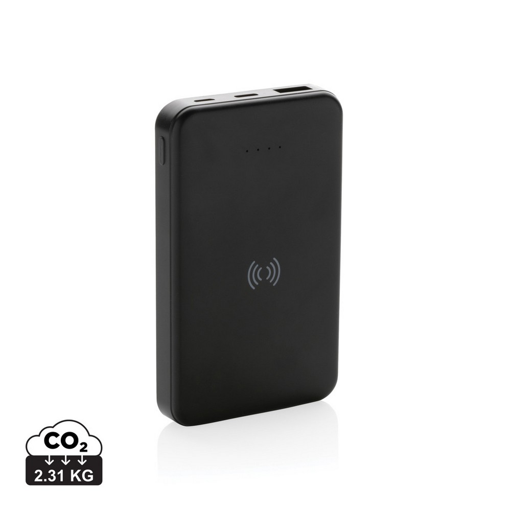 Power bank 5000 mAh, ładowarka bezprzewodowa 5W P051632X AX-P322.62-W