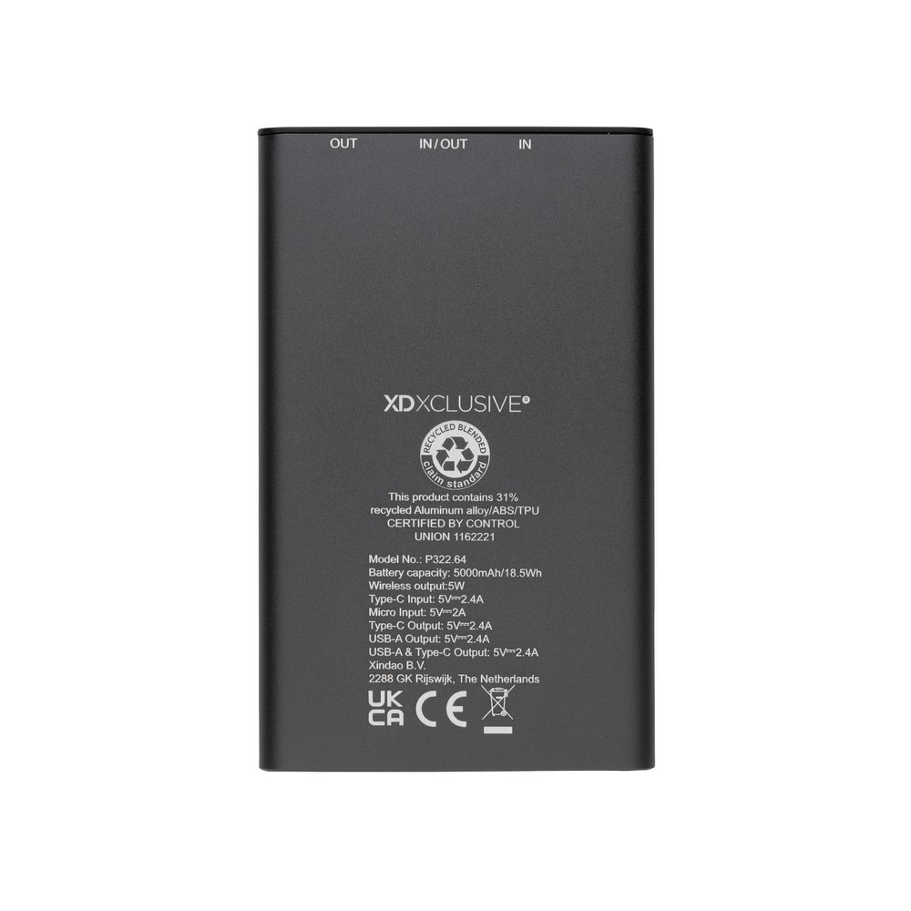 Bezprzewodowy power bank 5000 mAh Terra P047359X