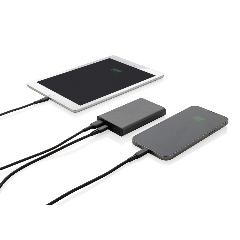 Power bank 5000 mAh Terra, aluminium z recyklingu P047361X