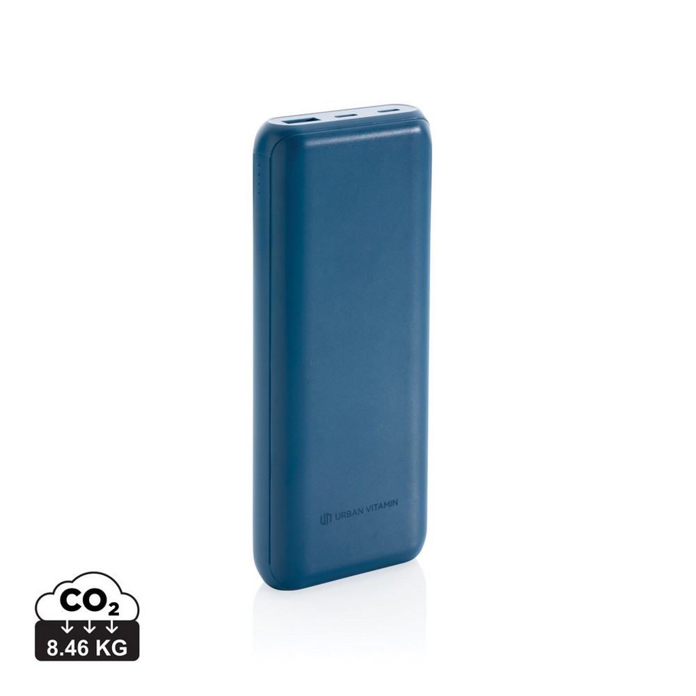 Szybki power bank 20000 mAh Urban Vitamin P038835X niebieski