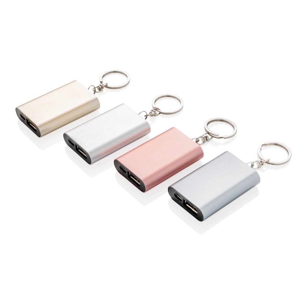 Power bank 1000 mAh, brelok do kluczy P008000X