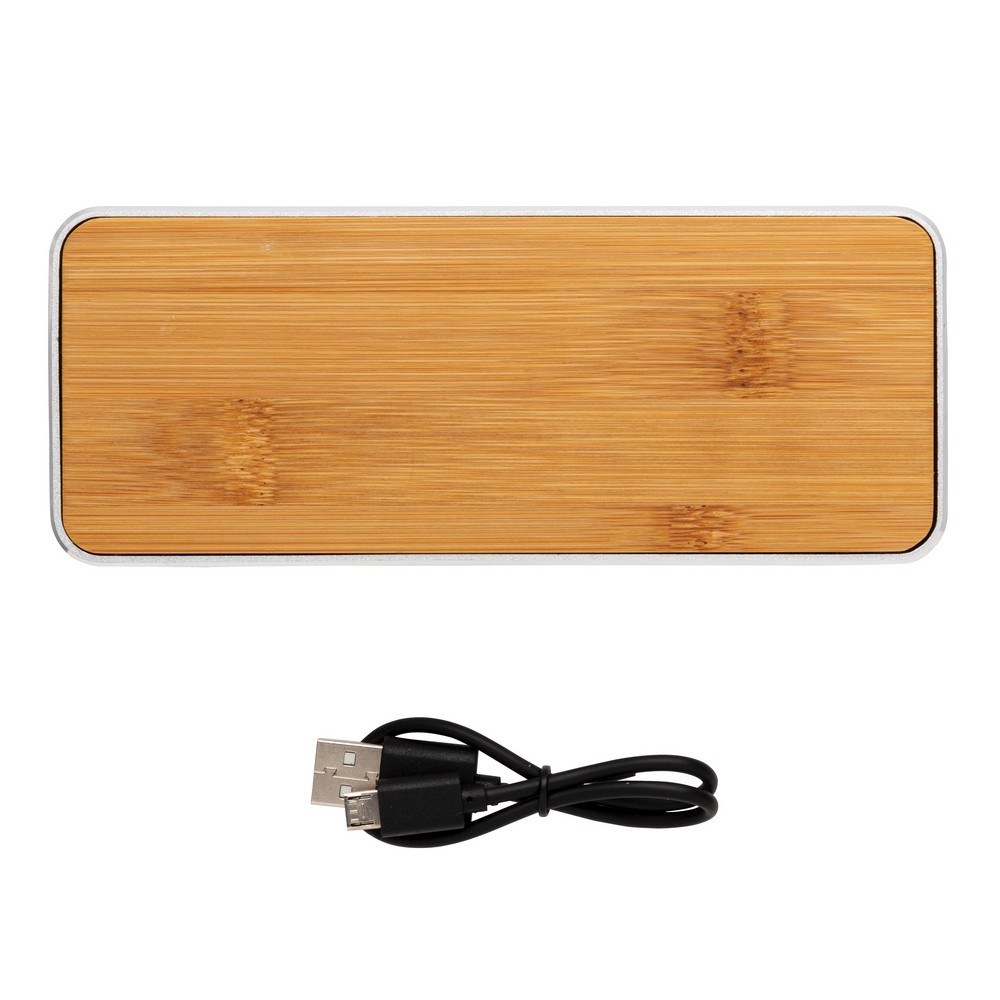 Bambusowy głośnik bezprzewodowy 3W Nevada P009634X