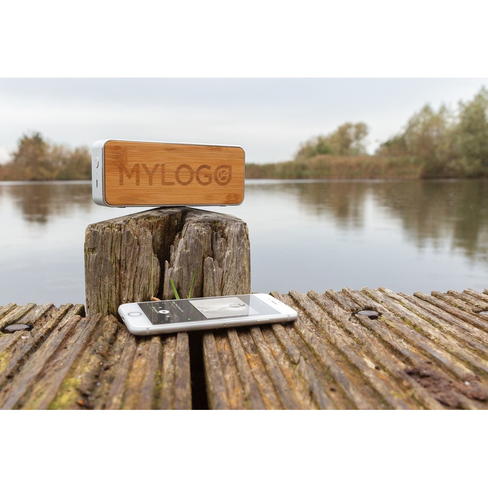 Bambusowy głośnik bezprzewodowy 3W Nevada P009634X