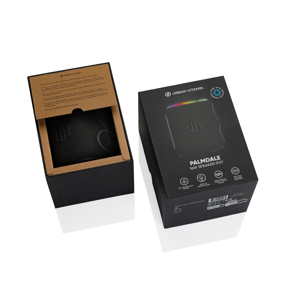 Głośnik bezprzewodowy 16W Urban Vitamin Palmdale, IPX7 P054755X