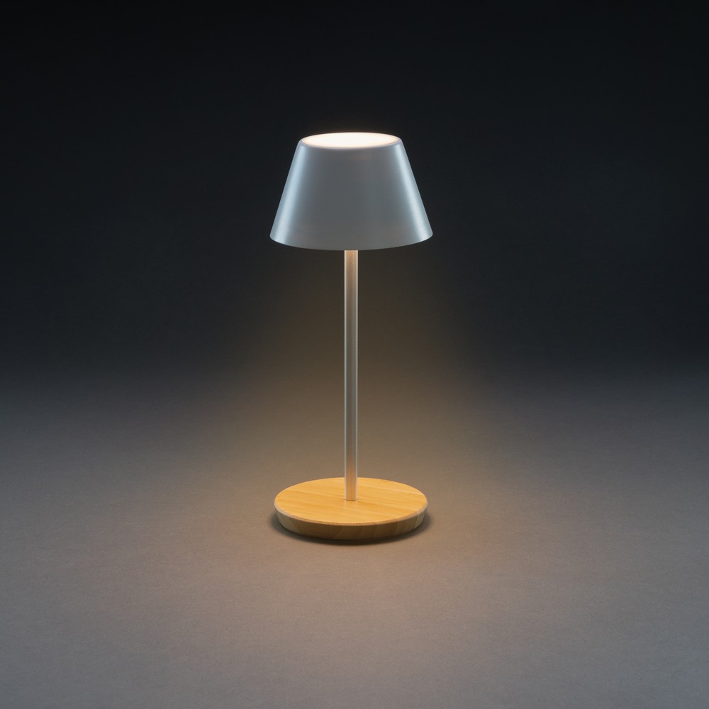 Lampka na biurko Pure Glowe, plastik z recyklingu P051907X