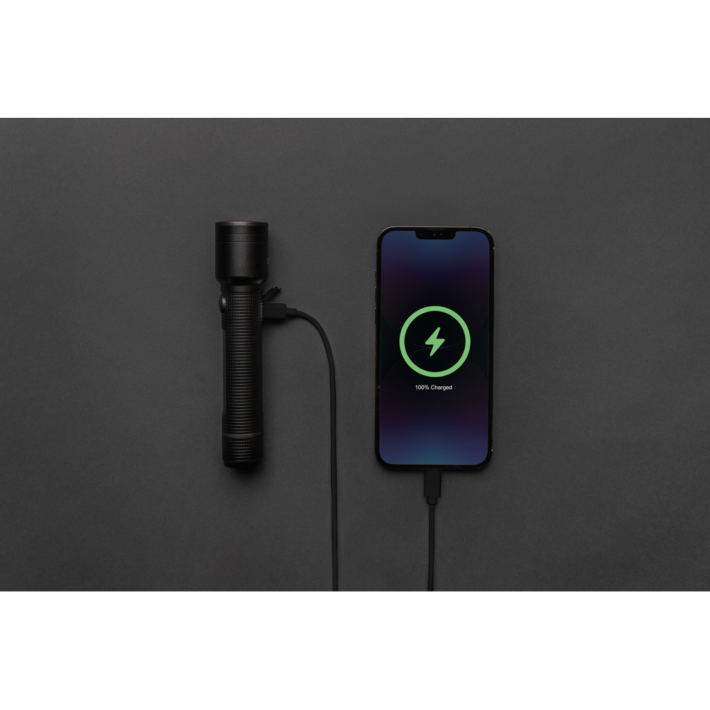 Latarka Gear X, ładowana przez USB, aluminium z recyklingu P051912X