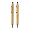 Bambusowy zestaw piśmienny, długopis i ołówek P047416X