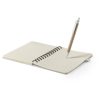Notatnik ok. A5 ze słomy pszenicznej, długopis P009251X