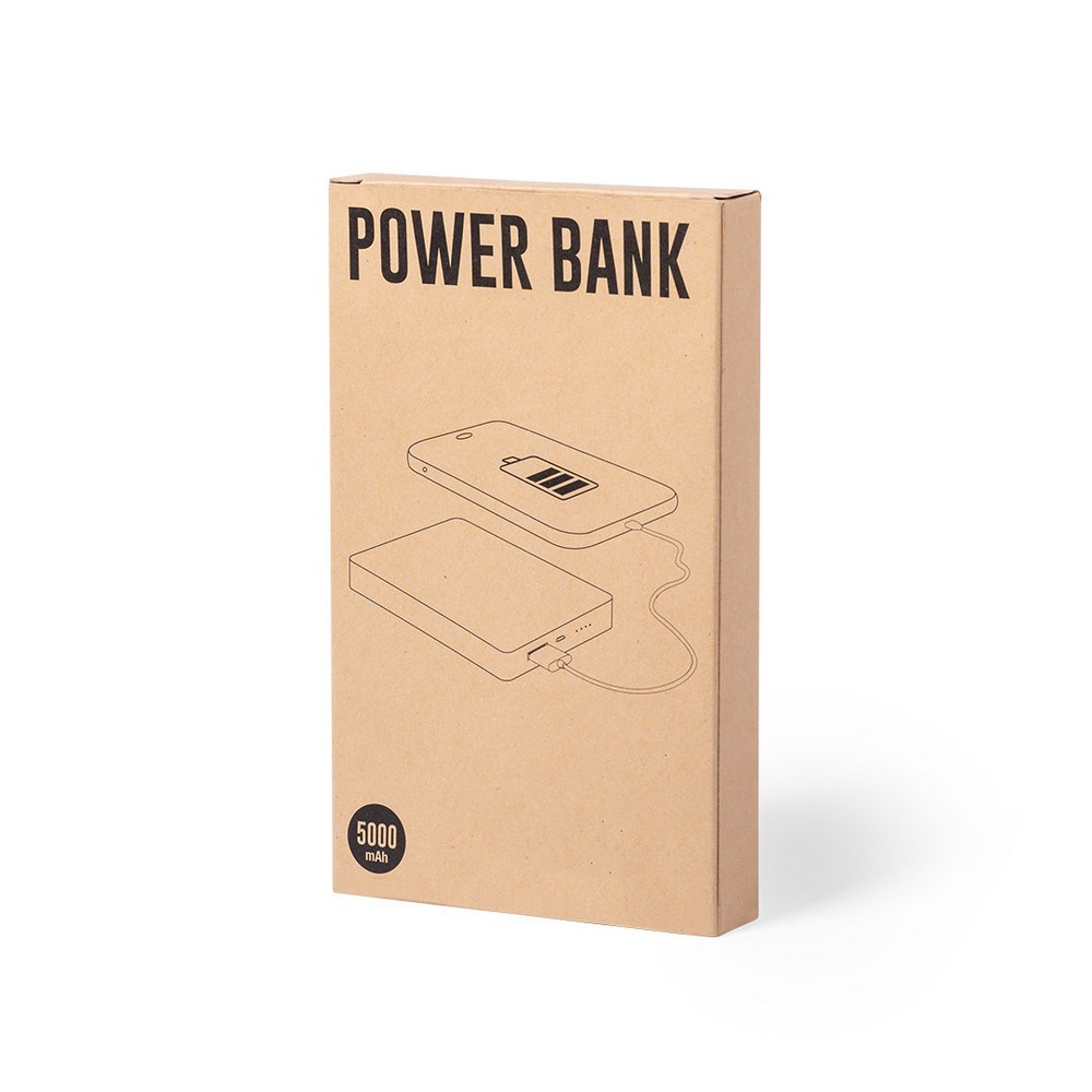Bambusowy power bank 5000 mAh P009278X