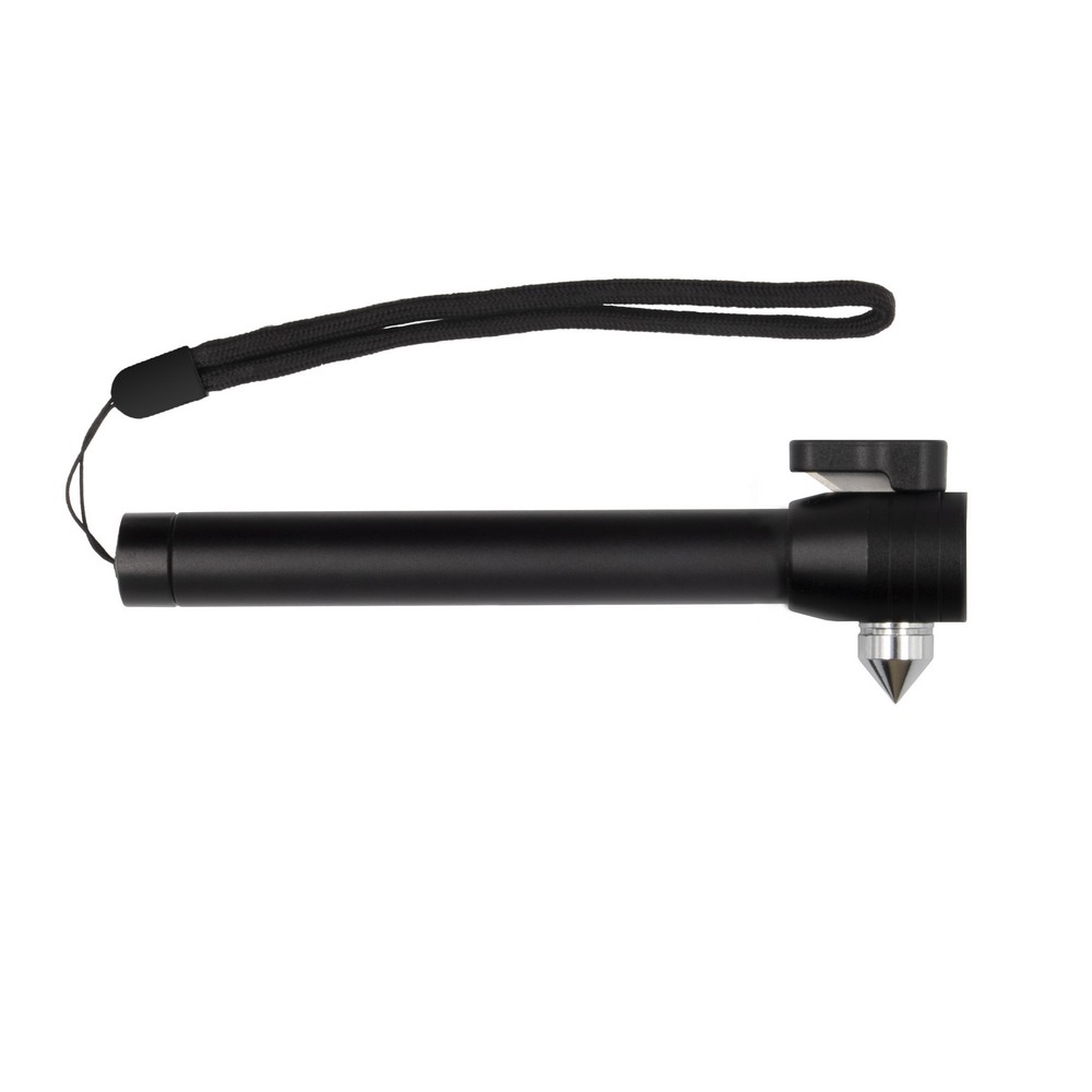 Latarka bezpieczeństwa 1 LED COB, przecinak do pasów, młotek bezpieczeństwa | Flint P045914X