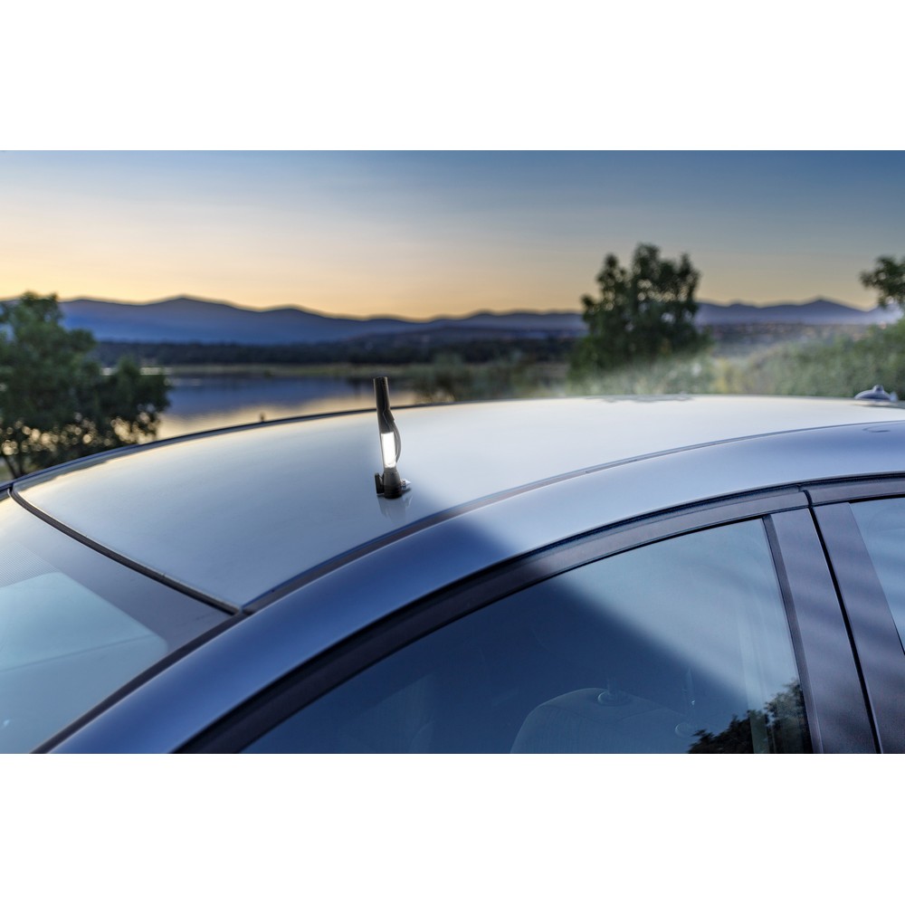 Latarka bezpieczeństwa 1 LED COB, przecinak do pasów, młotek bezpieczeństwa | Flint P045914X