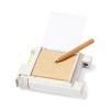 Miara 3m ze słomy pszenicznej, poziomica, notatnik, długopis P047785X