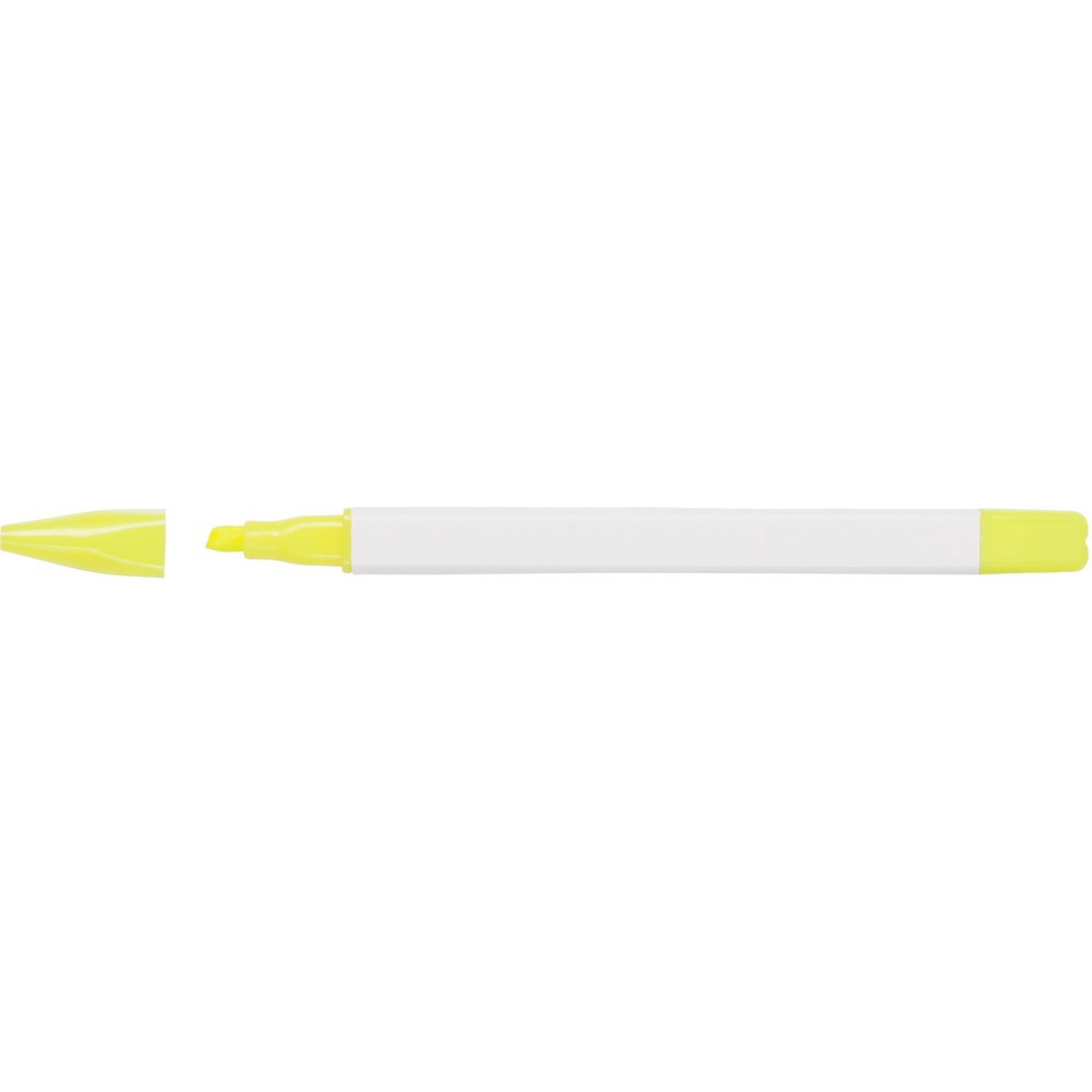 Zestaw piśmienniczy, ołówek, zakreślacz i długopisy z wkładem w kolorze nakrętki P006776X