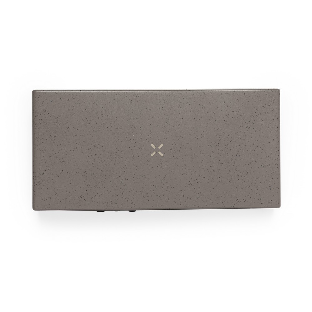 Ładowarka bezprzewodowa 10W z łusek kawowych i bawełny z recyklingu, wielofunkcyjny zegar cyfrowy P051836X