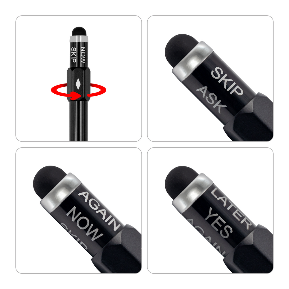 Długopis "decyzyjnik", touch pen | Ember P054287X