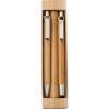 Bambusowy zestaw piśmienniczy, długopis touch pen i ołówek mechaniczny P008186X