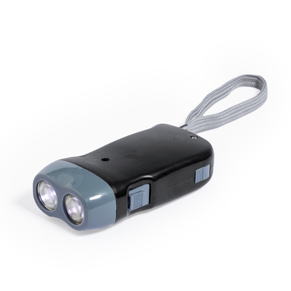 Latarka na dynamo 2 LED P055060X