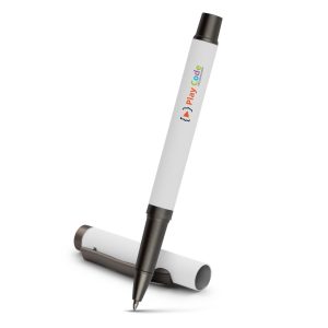 Długopis żelowy z zatyczką | Geraldine P067097X AX-V2243-W