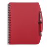 Notatnik ok. A5 z długopisem P006552X czerwony
