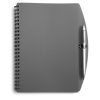 Notatnik ok. A5 z długopisem P006552X szary