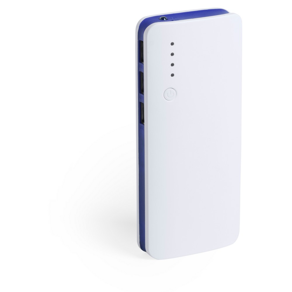 Power bank 10000 mAh, lampka LED P009469X granatowy
