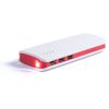 Power bank 10000 mAh, lampka LED P009469X czerwony