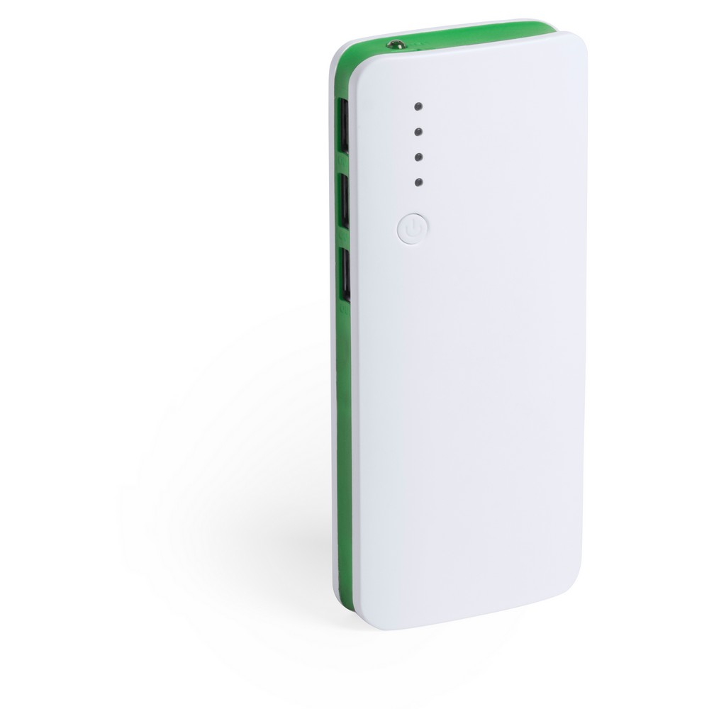 Power bank 10000 mAh, lampka LED P009469X zielony