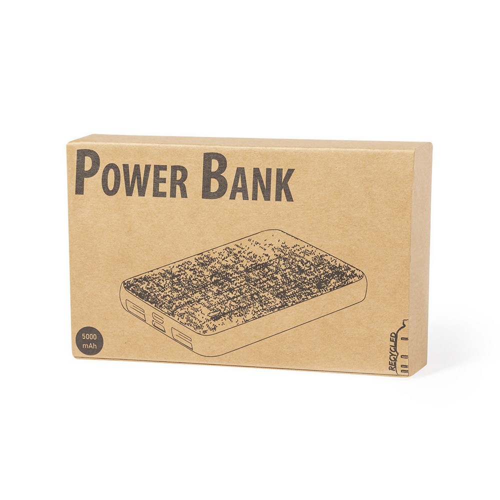 Power bank 5000 mAh RPET P039294X