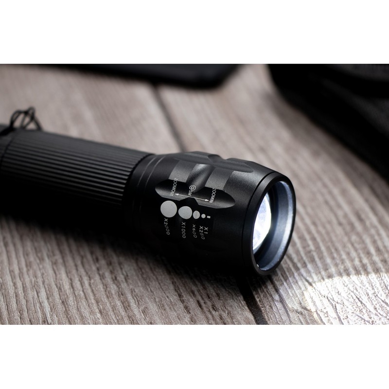 Latarka 1 CREE LED Air Gifts, lampka rowerowa | Cynthia P007765X