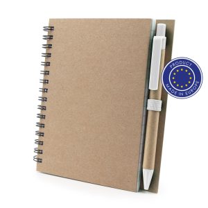 Notatnik A6 z długopisem | Sidney P043349X AX-V9000-W