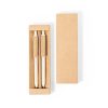 Zestaw piśmienniczy ze słomy pszenicznej, długopis i ołówek mechaniczny P039417X