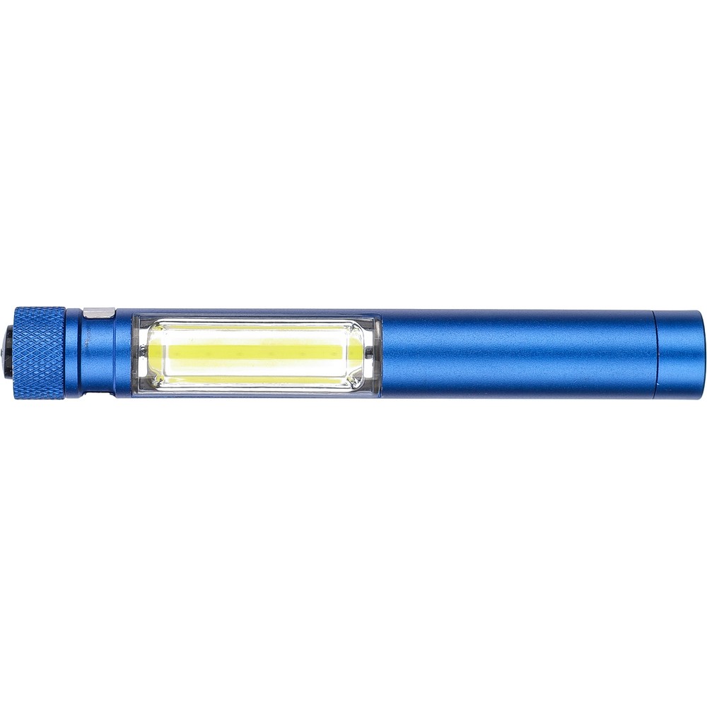 Latarka COB P008873X błękitny