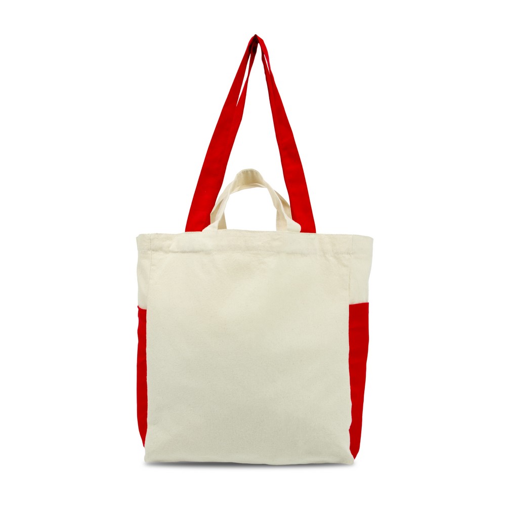 Torba bawełniana na zakupy | Matej P109172X czerwony