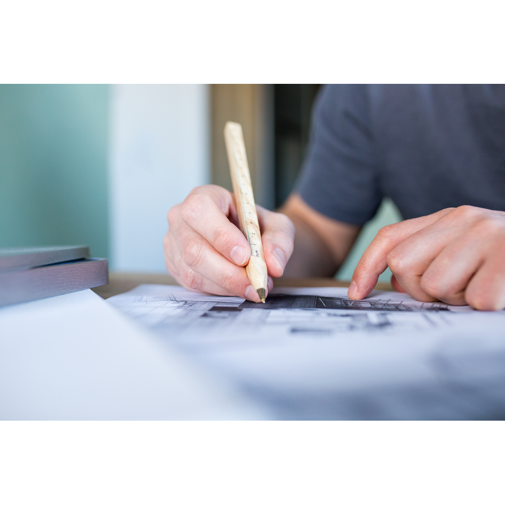 Drewniany długopis z trzonem o przekroju kwadratowym | Arisoa P104828X