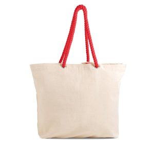 Płócienna torba z uchwytami ściąganymi sznurkiem. / Abano P108819P PM-IP311179-W