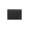 Card holder with flap Islington Black P109087P