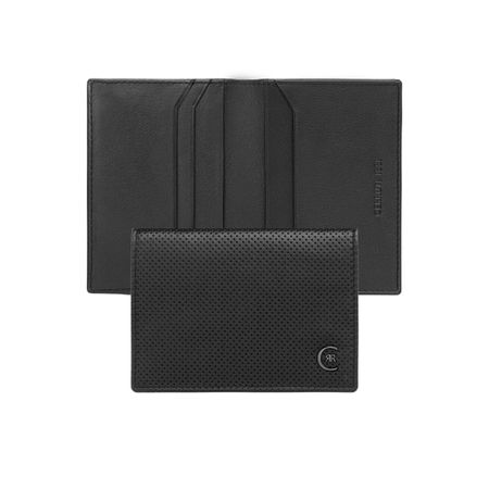 Card holder with flap Islington Black P109087P PM-NLF513A