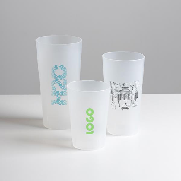 Kubek PP wielokrotnego użytku o pojemności 600ml / PPCup60 P108841P