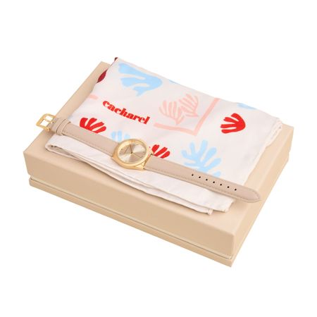 Zestaw upominkowy Cacharel zegarek i apaszka CFM535F + CMN535X P108892P PM-CPMN511