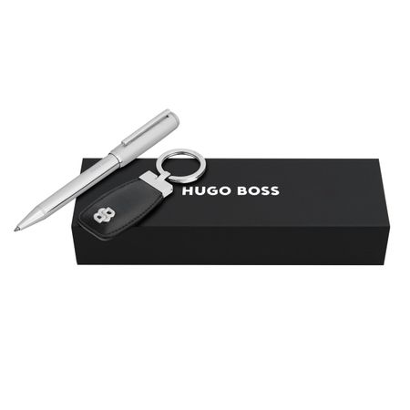 Zestaw upominkowy Hugo Boss długopis i brelok HAK519B + HSL5654B P108987P PM-HPBK565B