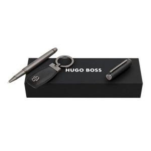 Zestaw upominkowy Hugo Boss brelok i pióro kulkowe HAK519D + HSL5655A P109013P PM-HPKR519D