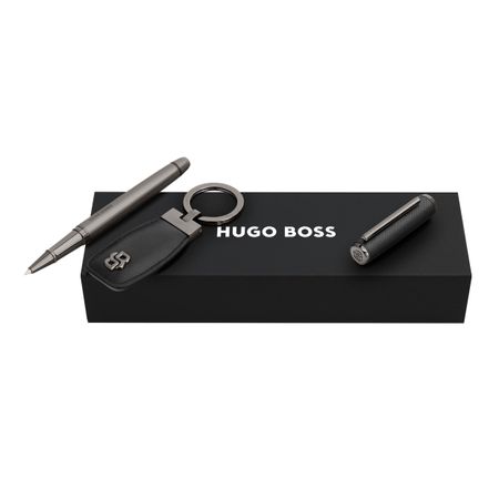 Zestaw upominkowy Hugo Boss brelok i pióro kulkowe HAK519D + HSL5655A P109013P PM-HPKR519D