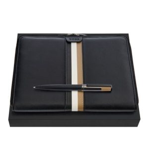 Zestaw upominkowy Hugo Boss teczka i długopis HSS5434A + HTM521A P109000P PM-HPBM543A