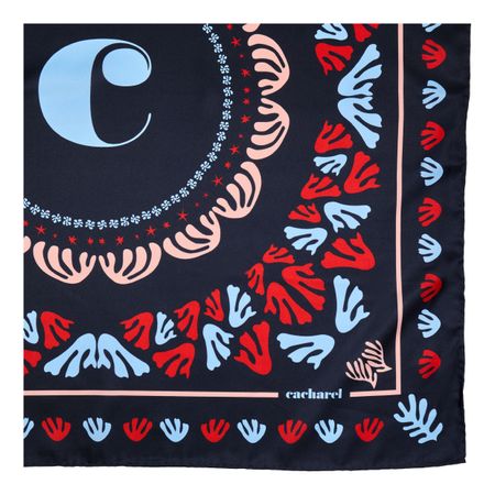 Szal Vivienne Navy P108852P