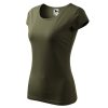 Koszulka damska Pure P022272F military