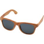 Okulary przeciwsłoneczne Mira z oprawkami z imitacji drewna P109782C