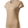 Koszulka damska Basic P021550F piaskowy